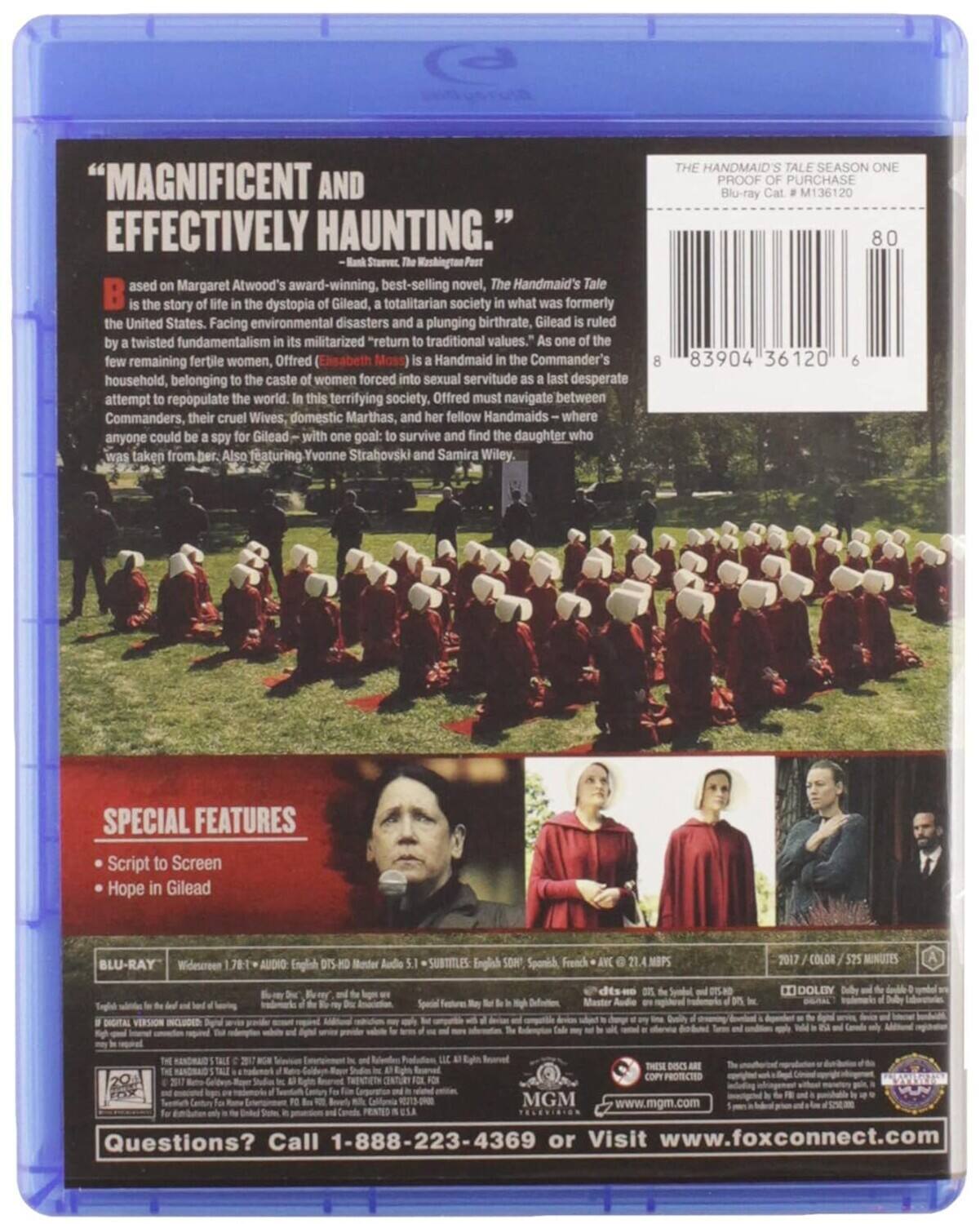 Alt View 1. The Handmaid's Tale: Season One   - BLU-RAY.