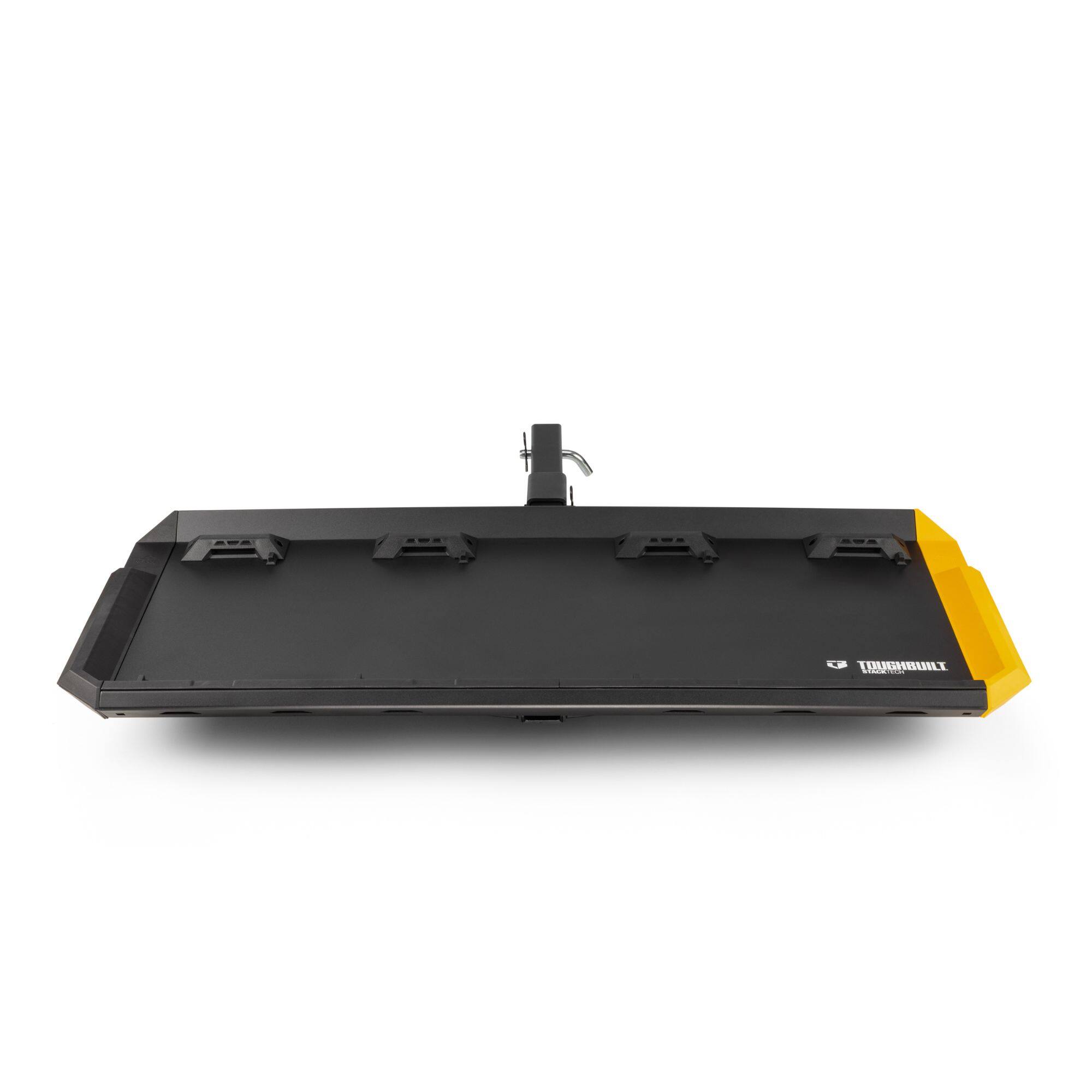 Alt View 7. ToughBuilt - ToughBuilt StackTech Hitch Cargo Carrier, Locking Truck Mount for Hitch Receiver - Black.