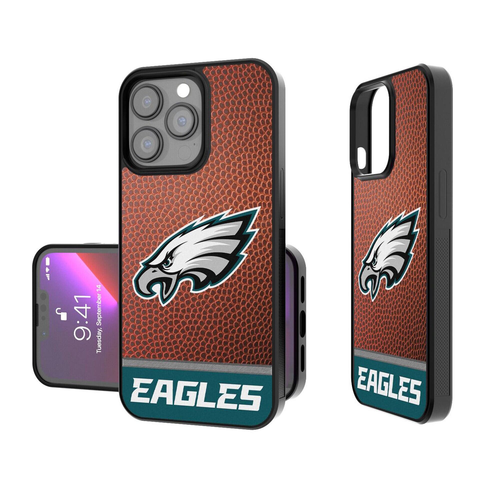 Keyscaper - NFL - Philadelphia Eagles iPhone Bump Case with Football Design - 15 - Multicolor price history on PriceWatchPro