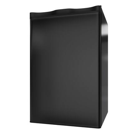 Front. Ecooso - 3.2 Cu. Ft. Compact Mini Fridge, Space-Saving Refrigerator for Dorm, Office, Bedroom & Apartment - Black.