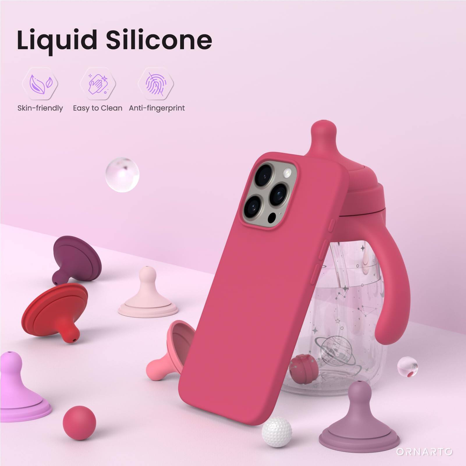 Liquid Silicone Skin-friendly Easy to Clean Anti-fingerprint ORNARTO