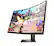 Alt View 1. HP OMEN - 27" QHD Curved 240Hz FreeSync Gaming Monitor ( DisplayPort, HDMI, USB, Audio Jack) - Black.