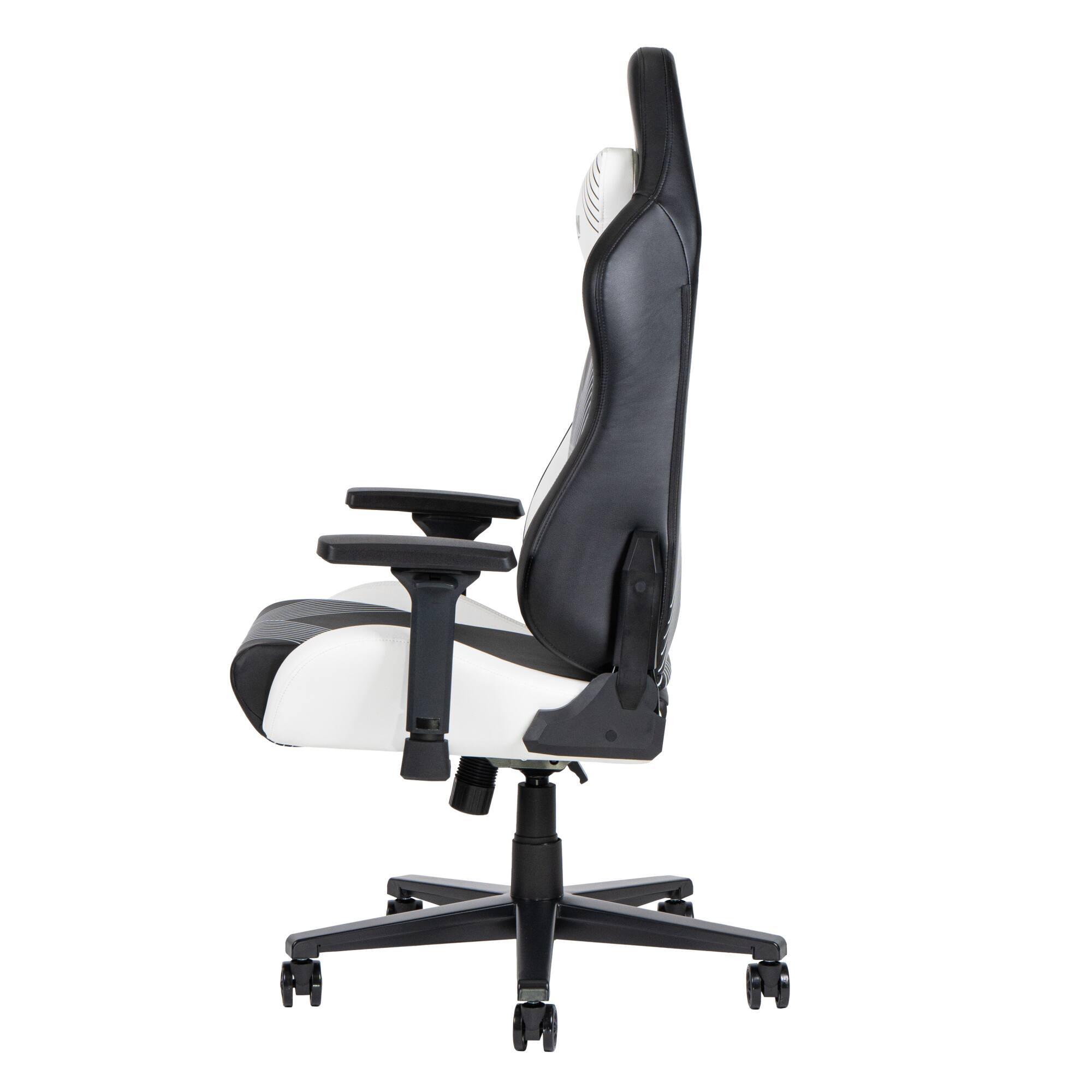 Alt View 1. GOODSILO - Premium Gaming Chair with Memory Foam Seat and Adjustable Armrests for Ultimate Comfort - Black.