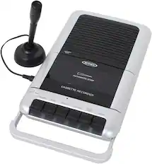 RECORD BATT JENSEN MIC RECORD AUTOMATIC STOP CASSETTE RECORDER PLAY REWIND FASTFWD FAST FWD STOP EJECT PAUSE