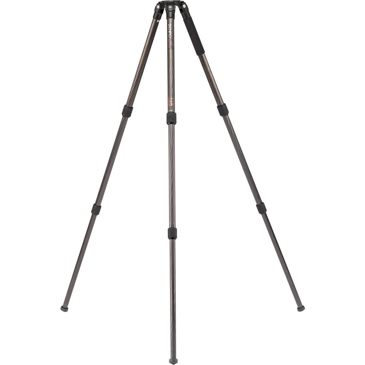 Alt View 1. Benro - Benro C373T 75mm Bowl Single Tube 3-Section Carbon Fiber Video Tripod.