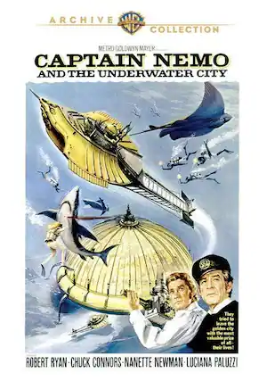 Front. Captain Nemo and the Underwater City - DVD.