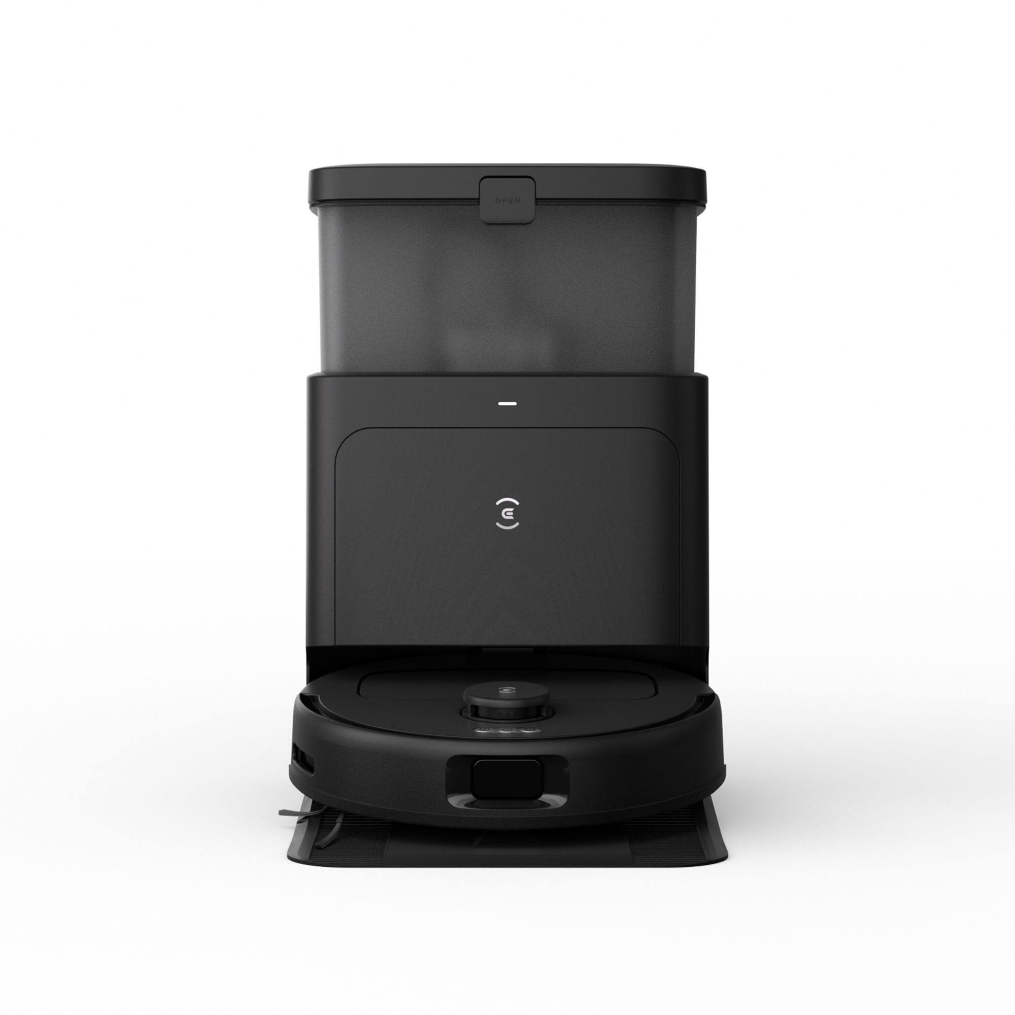 Alt View 1. ECOVACS Robotics - N30 PRO OMNI Robot Vacuum & Spinning Mop with Auto-Cleaning Station - Black.