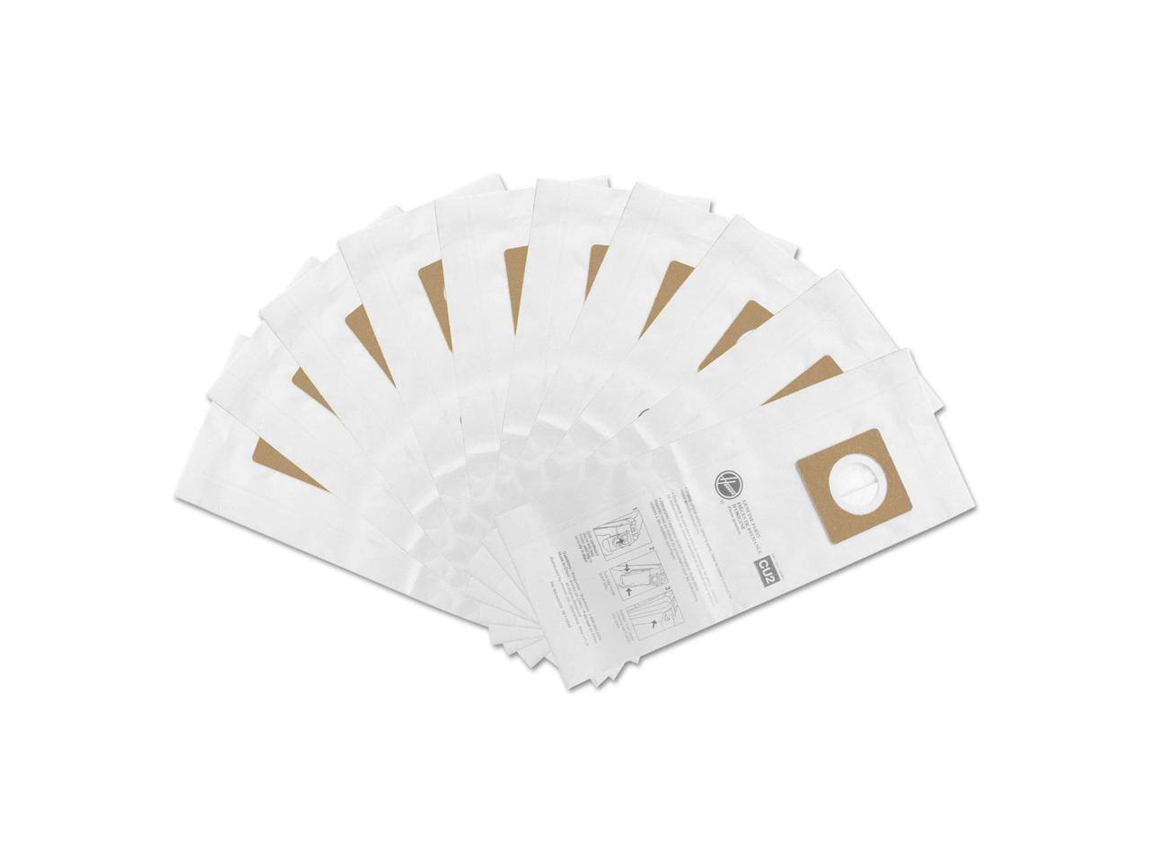 Alt View 3. Hoover - Hoover Commercial AH10363 HEPA CC1 Disposable Vacuum Bags (10/Pack) - true.