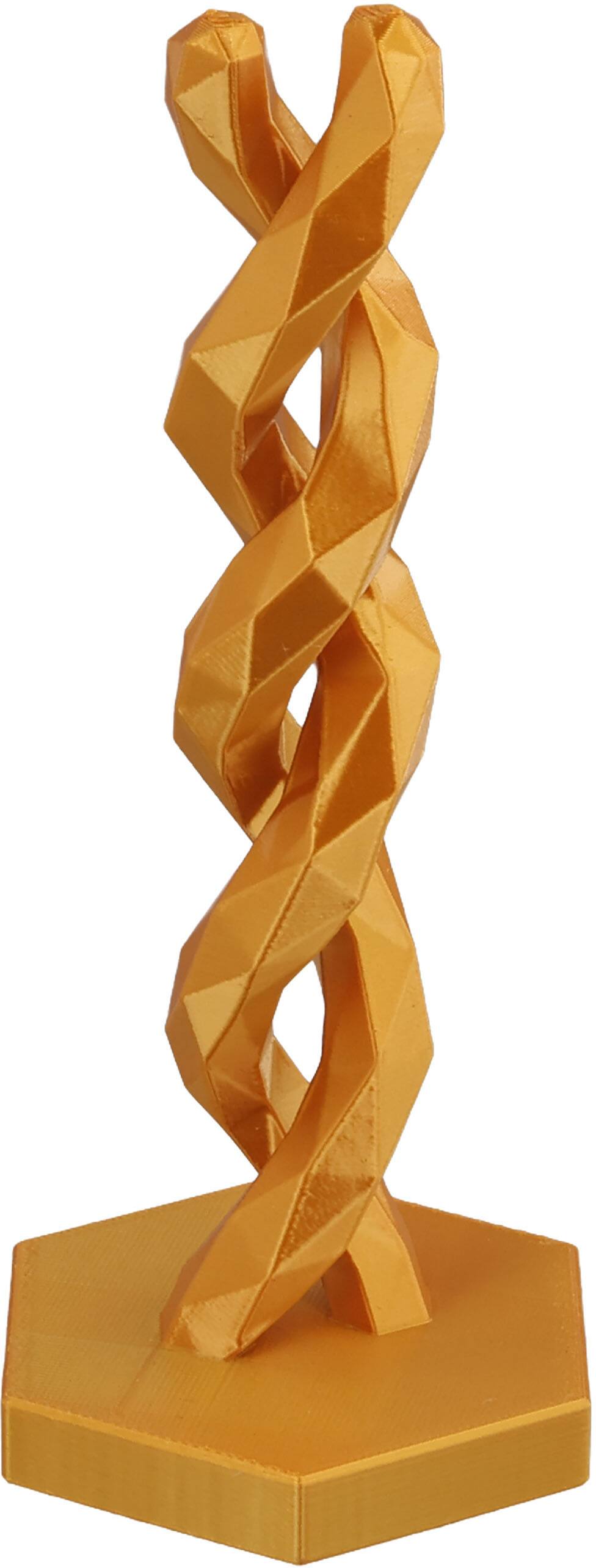 Alt View 4. Insignia™ - Silk PLA  1.75mm Filament - Silk Gold.