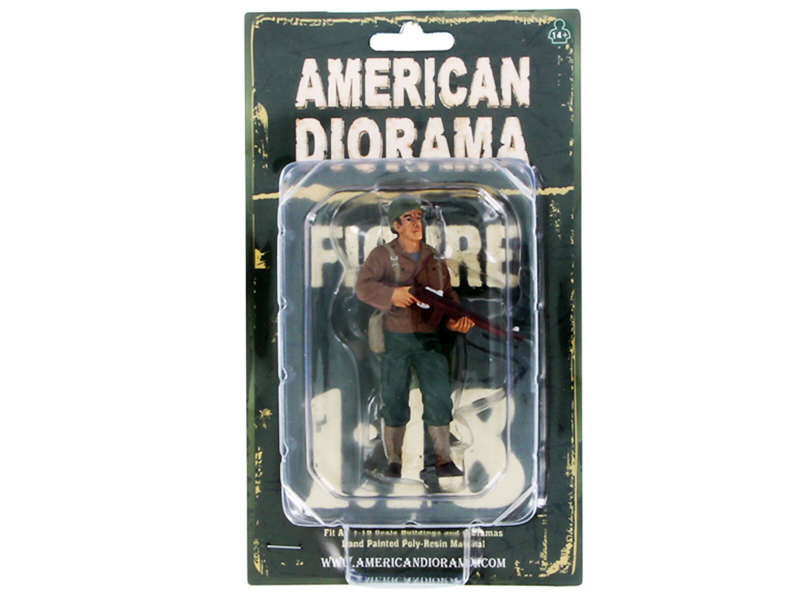 14+ AMERICAN DIORAMA FV RE 1N Fit A Deale Buildings and Scenics Hand Painted Poly-Resin Material WWW.AMERICANDIORAMA.COM