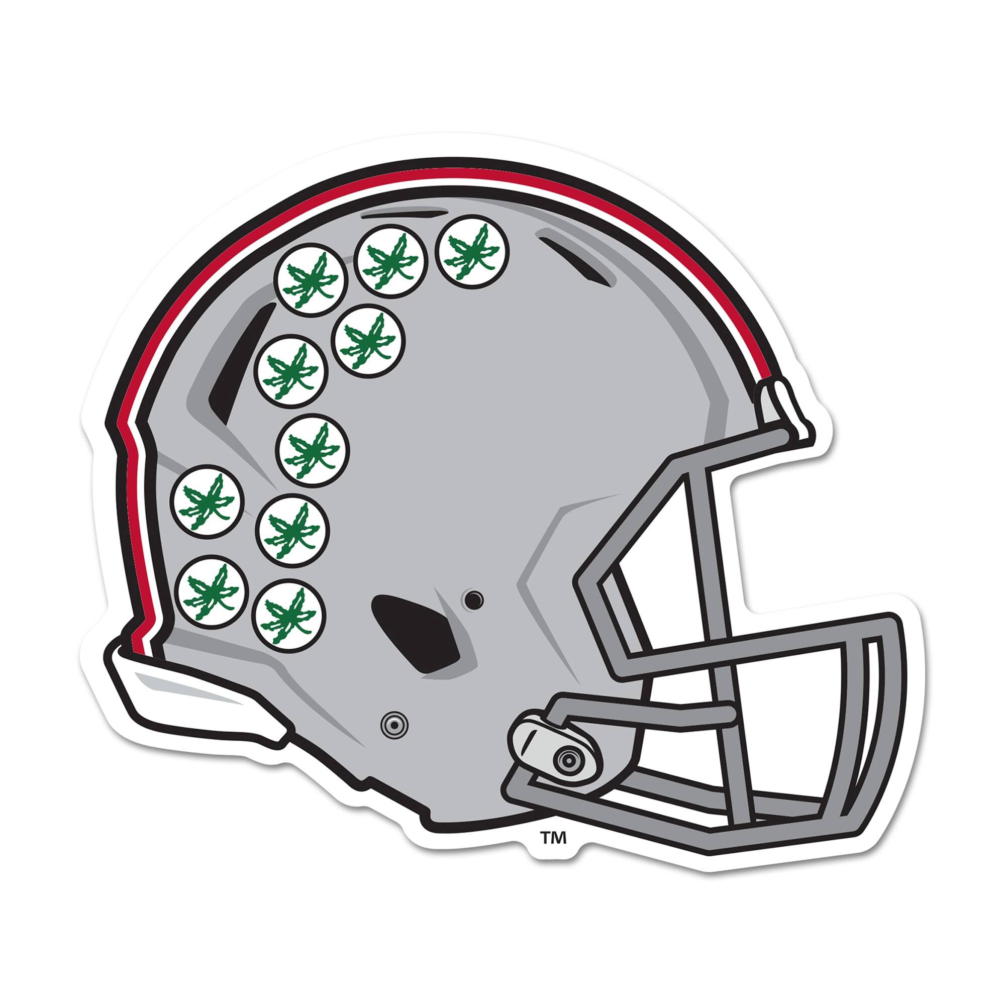 Ohio State Buckeyes 14" Helmet Wood Sign