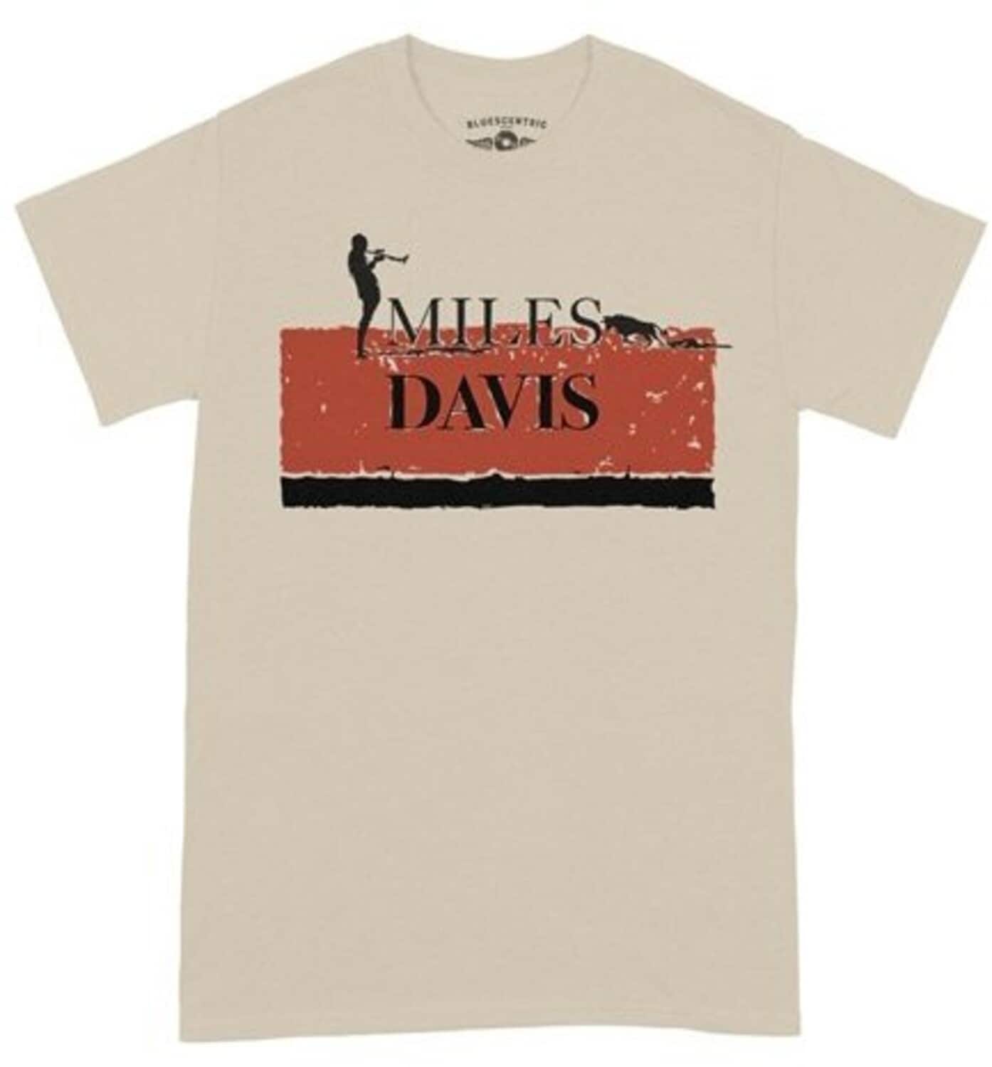PopMarket - Miles Davis - Miles Davis - Classic - Heavy Cotton T-Shirt - Small Sand - APPAREL - Multicolor price history on PriceWatchPro