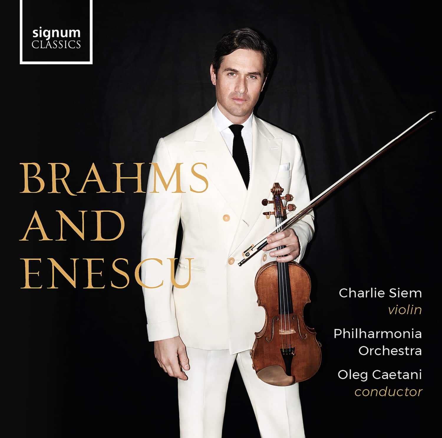 Charlie Siem - Brahms and Enescu  - COMPACT DISCS