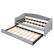 Alt View 1. Tiramisubest - Upholstered Daybed Sofa Bed Twin Size With Trundle Bed and Wood Slat ,Gray - Gray.