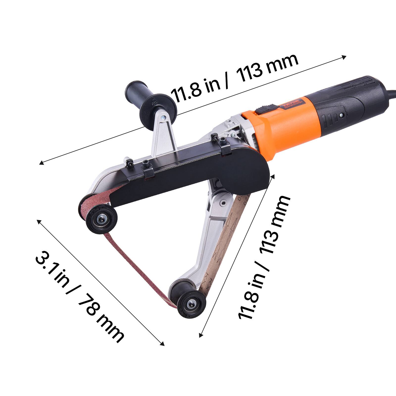 113 mm / 11.8 in  
3.1 in / 78 mm
