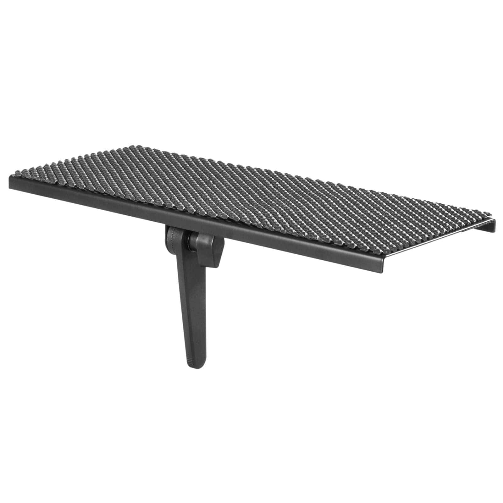 Front. Mount-It! - TV Top Shelf for Media Devices, Streaming Players, and Accessories with Adjustable Design - Black.