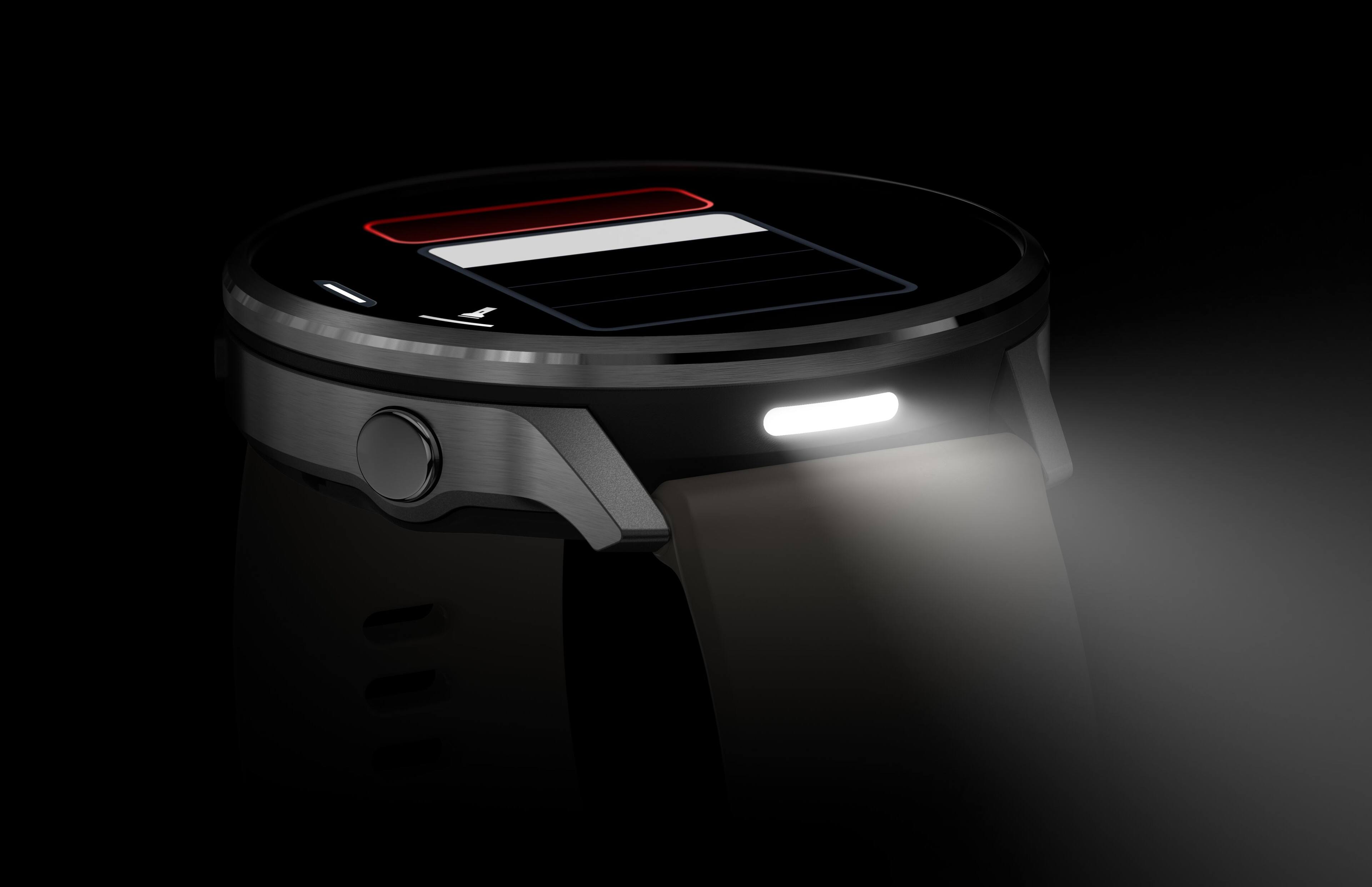 Alt View 8. Garmin - Venu 4 GPS Smartwatch 45 mm Fiber-reinforced polymer - Silver.