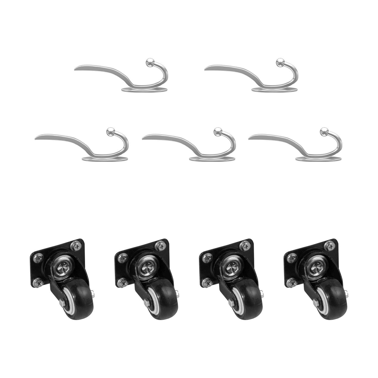 Alt View 5. VEVOR - Cubby Mobile Tray Storage Cabinet, 20-Compartment Cubby Storage Shelf, Cubby Storage Cabinet 4 x 5, Classroom Cubbies - Natural.