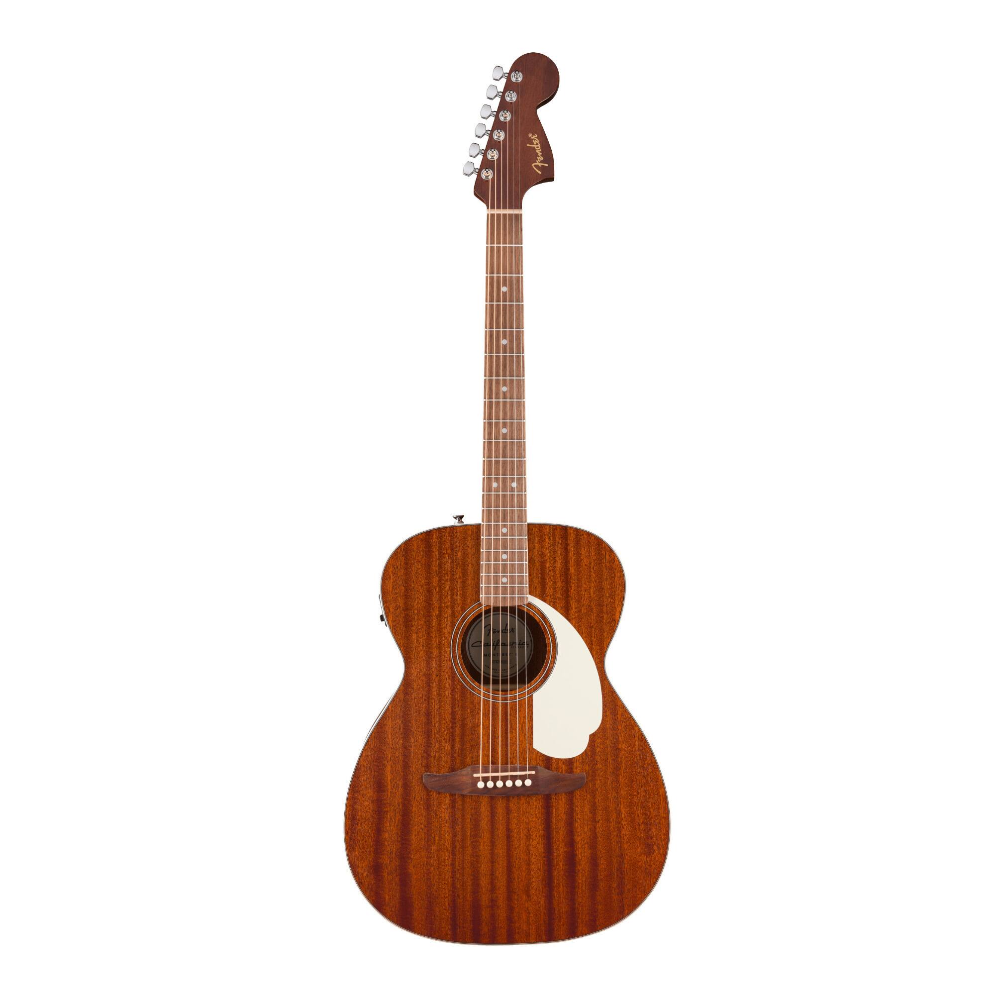 Front. Fender - Fender California Standard Monterey E with Sapele Top (Natural Sapele).