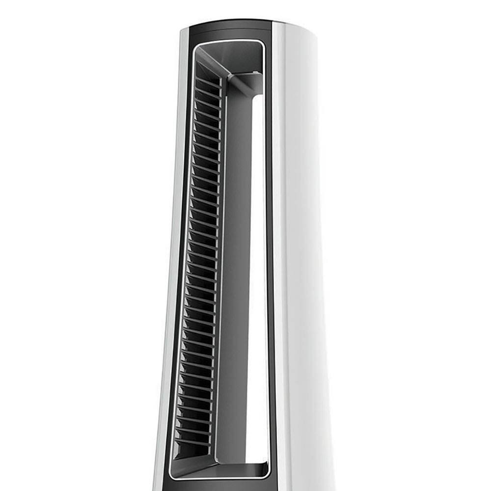 Alt View 3. Lasko - Lasko 1500W Air Logic Bladeless Electric Tower Space Heater with Remote | AW300 - Black.