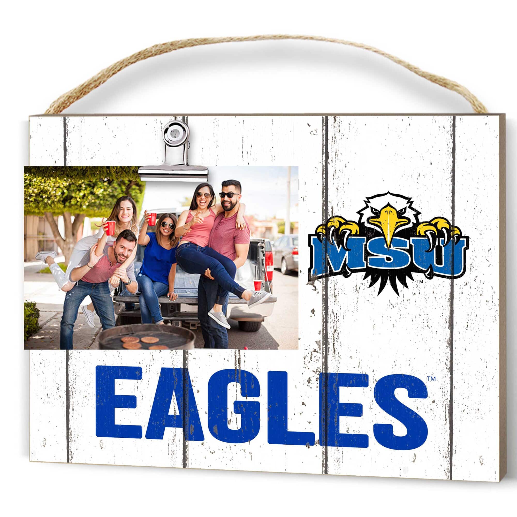"Jardine - Morehead State Eagles 8"" x 10"" Weathered Clip It Frame - White" price history on PriceWatchPro