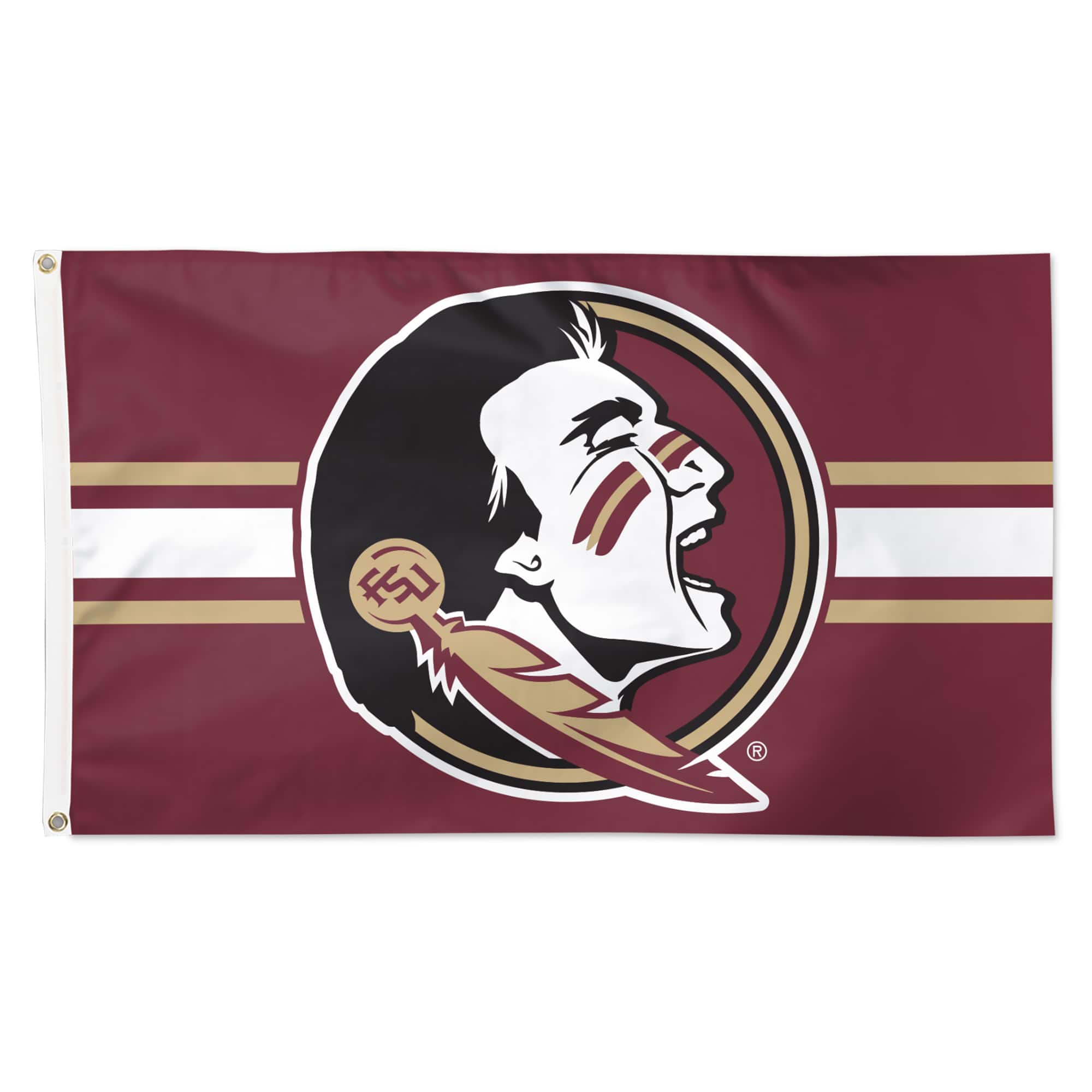 WinCraft - Florida State Seminoles 3' x 5' Horizontal Stripe Deluxe Single-Sided Flag - Multicolor price history on PriceWatchPro