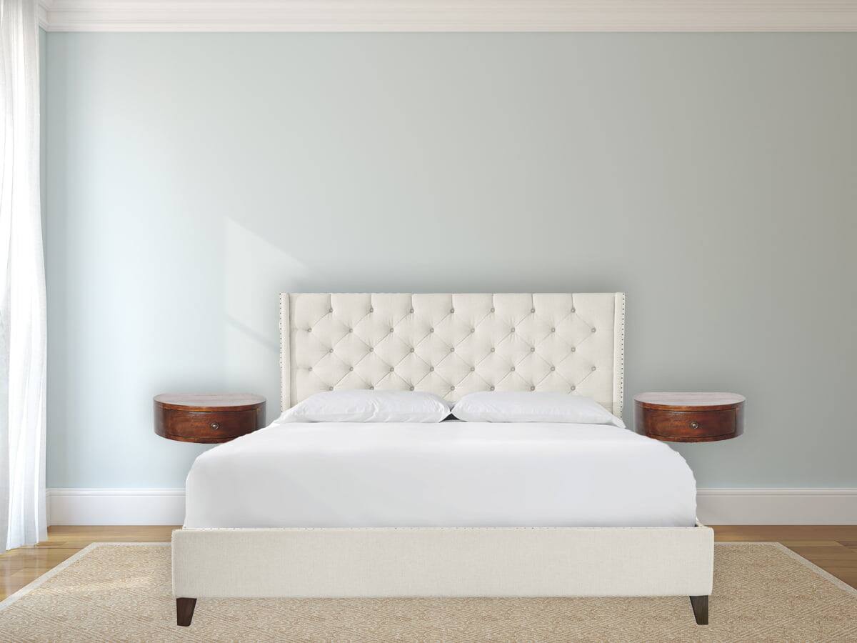 Alt View 5. Artisan Furniture - Artisan Furniture Solid Wood Lunar 1 Drawer Floating Nightstand, Dark Brown - Chestnut.