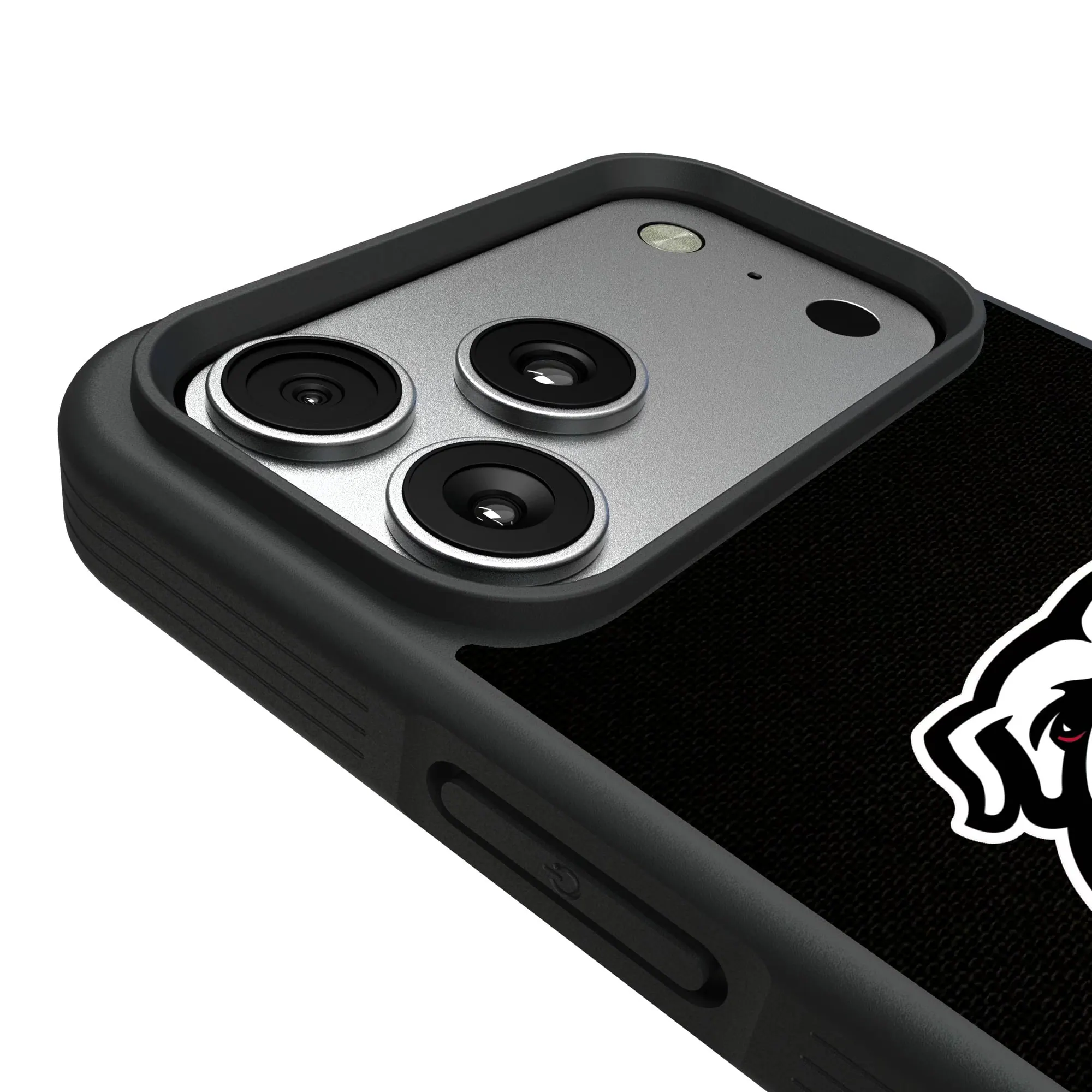 Alt View 2. Keyscaper - Georgia Bulldogs Bump Case with 8.2ft Drop Protection - 15 - Multicolor.