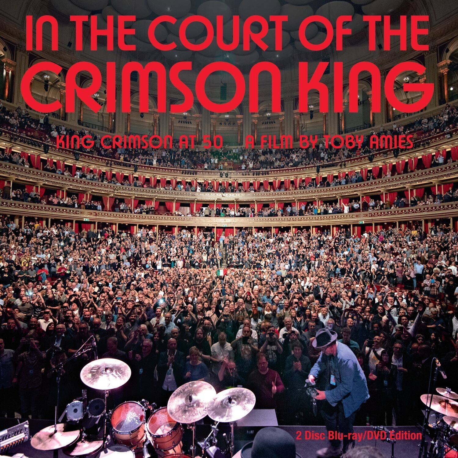 In the Court of the Crimson King  
King Crimson at 50  
A Film by Toby Amies  

2 Disc Blu-ray/DVD Edition