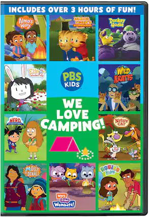 Front. PBS KIDS: We Love Camping! - DVD.
