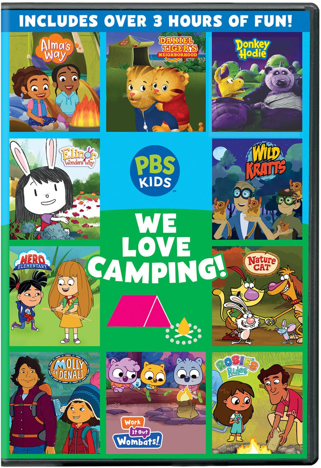 Front. PBS KIDS: We Love Camping!   - DVD.