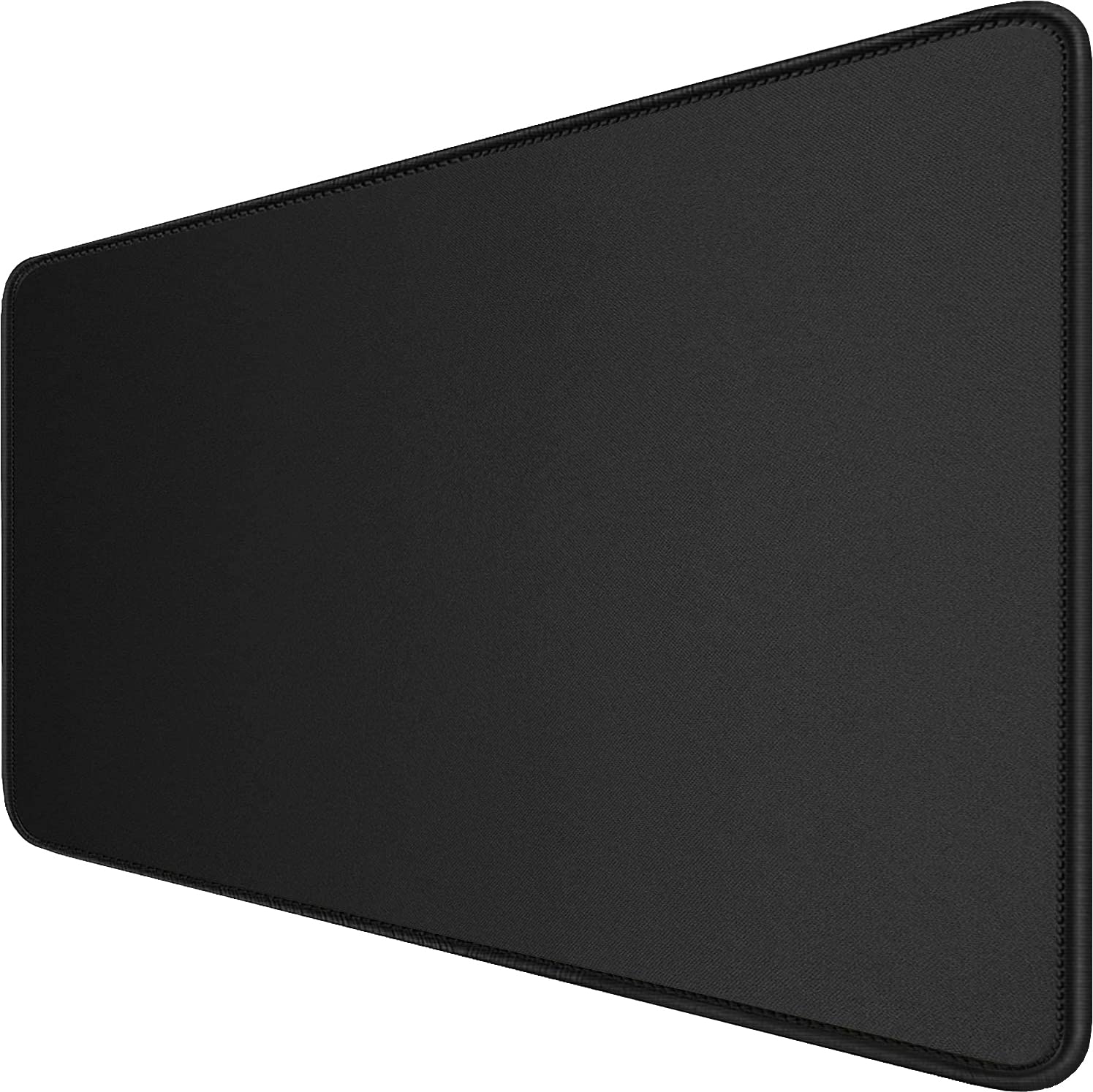 Front. Stylel Star - Large Extended Gaming Mouse Pad with Stitched Edges, (31.5X15.7In) Durable Non-Slip Natural Rubber Base, Waterproof C... - Black.