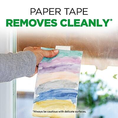 PAPER TAPE REMOVES CLEANLY*

*Always be cautious with delicate surfaces.