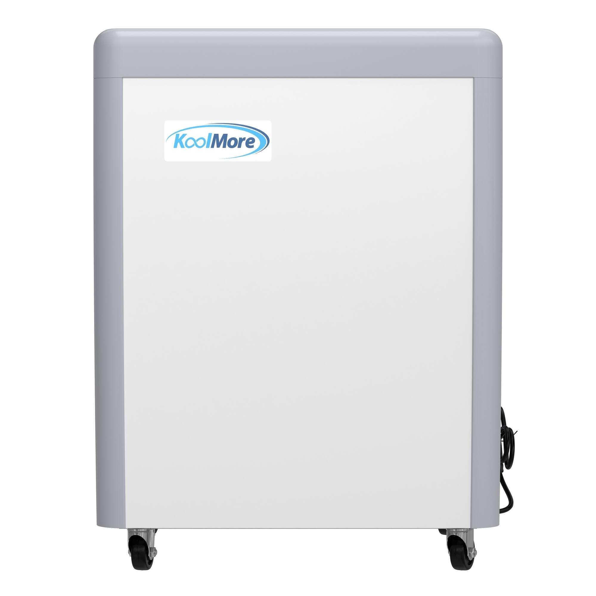 Angle. Koolmore - 26 in. Gelato Dipping Cabinet Display Freezer with Sliding Glass Door, 6 Cu. Ft. (KM-GDC-26SD) - White.