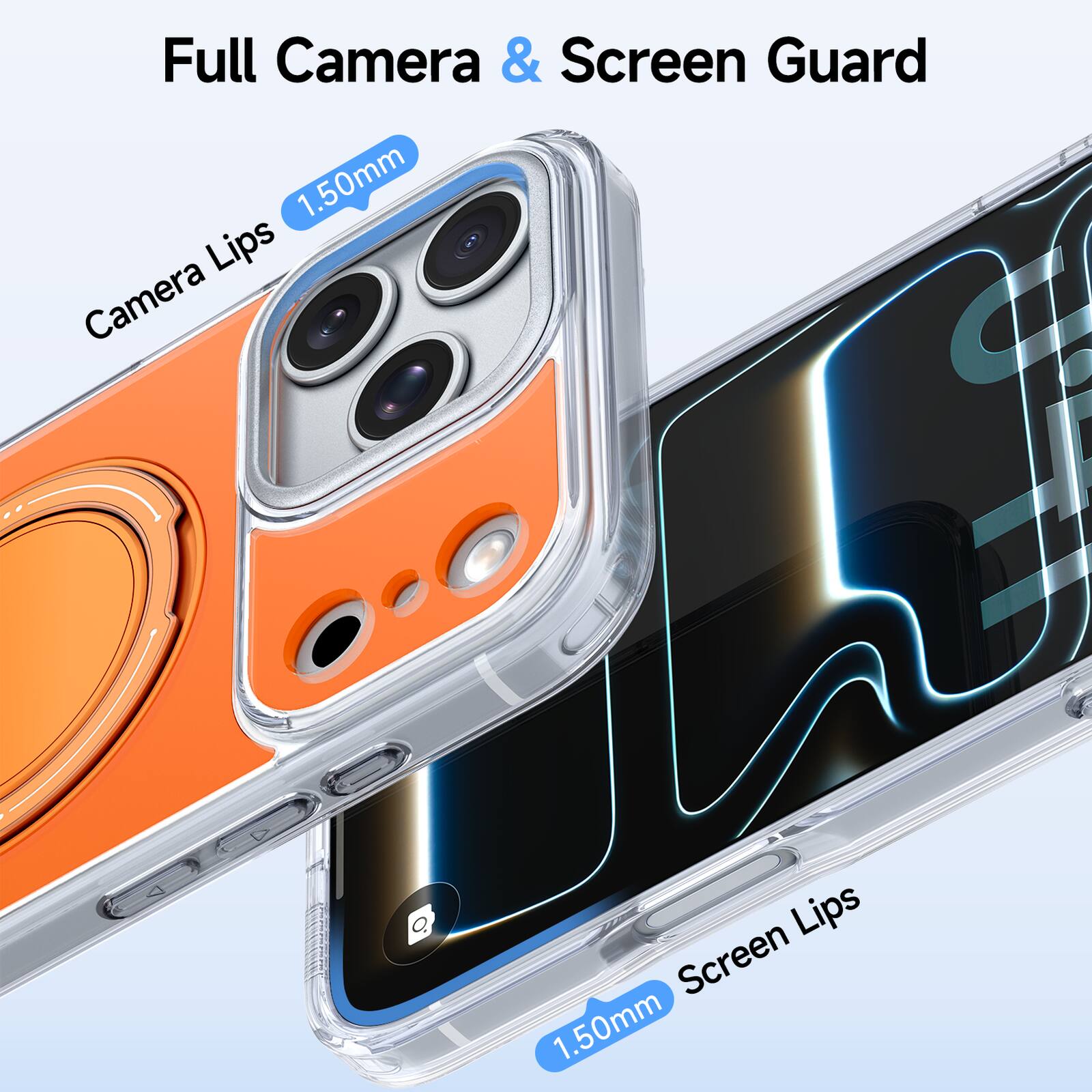 Full Camera & Screen Guard

1.50mm Camera Lips

1.50mm Screen Lips