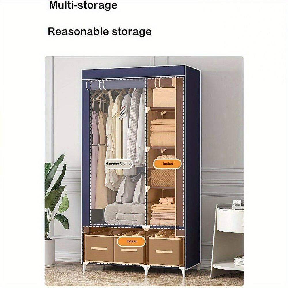 Multi-storage  
Reasonable storage  

Hanging Clothes  
locker  
locker