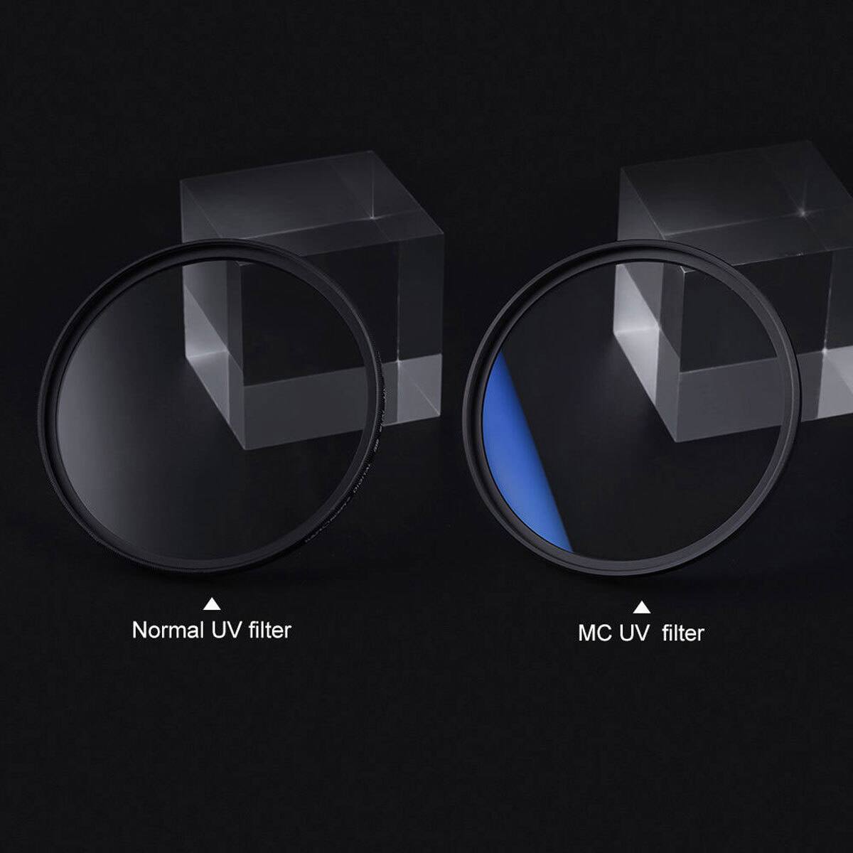 Normal UV filter  
MC UV filter