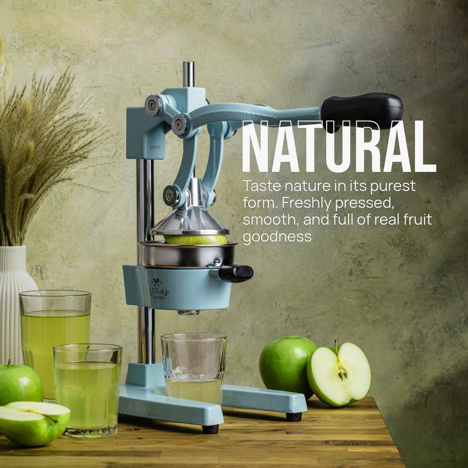 NATURAL  
Taste nature in its purest form. Freshly pressed, smooth, and full of real fruit goodness