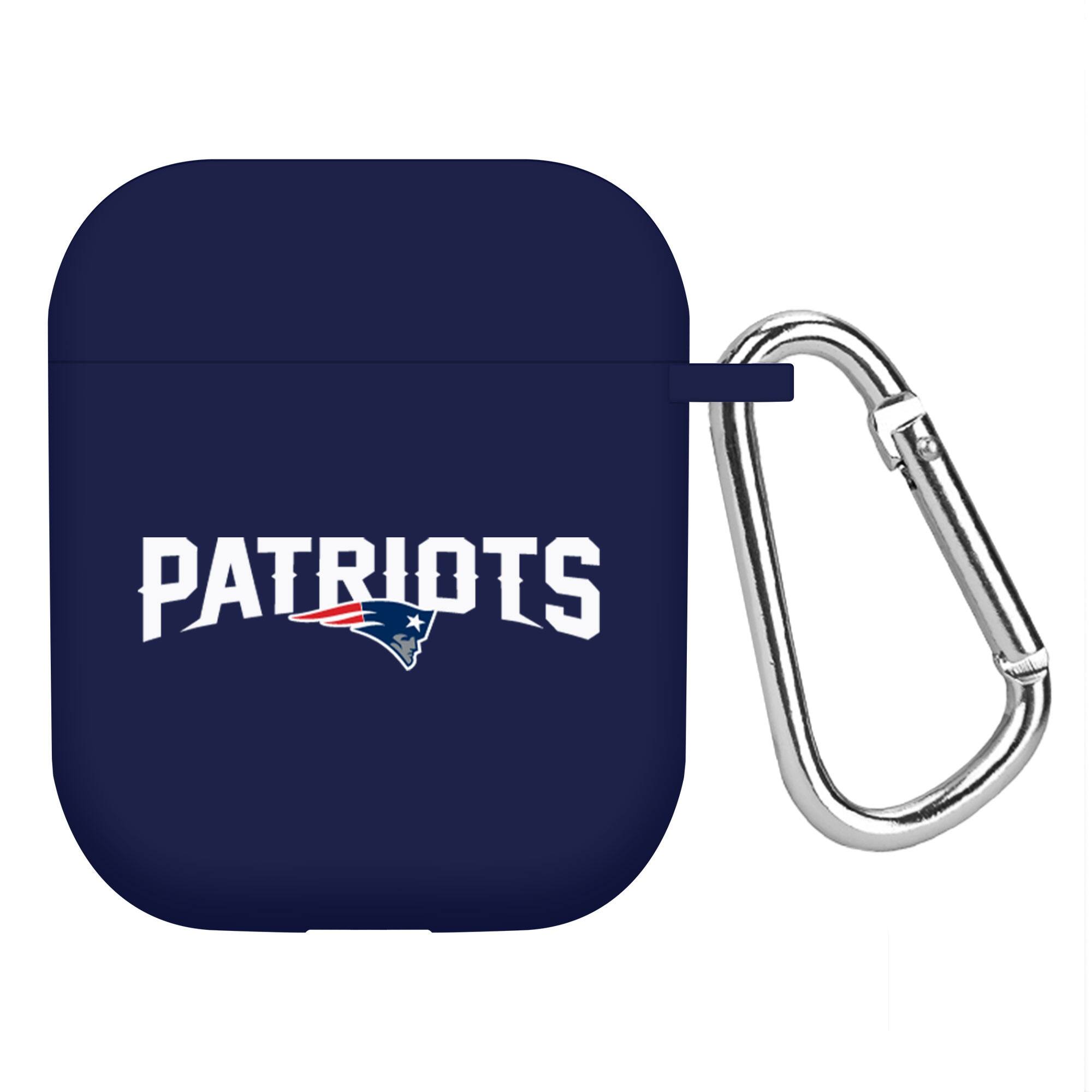 Front. Artinian - Navy AirPods Case Cover - Navy.