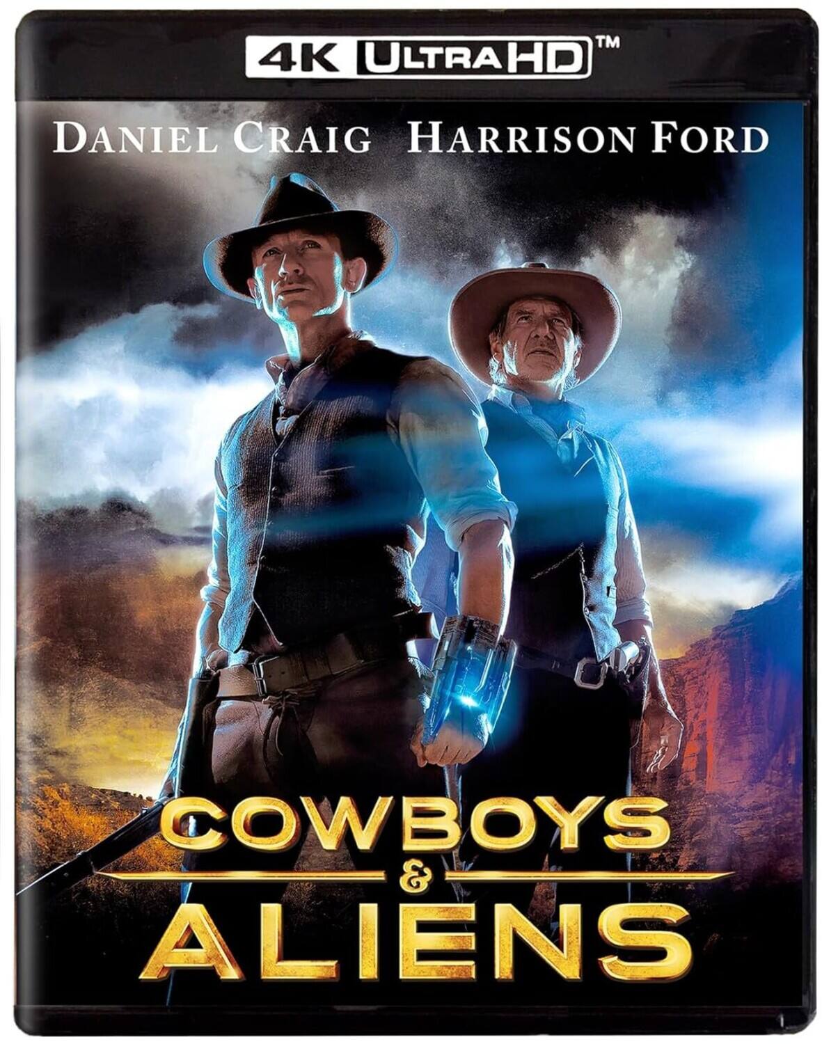 Front. Cowboys & Aliens   - 4K Blu-Ray.