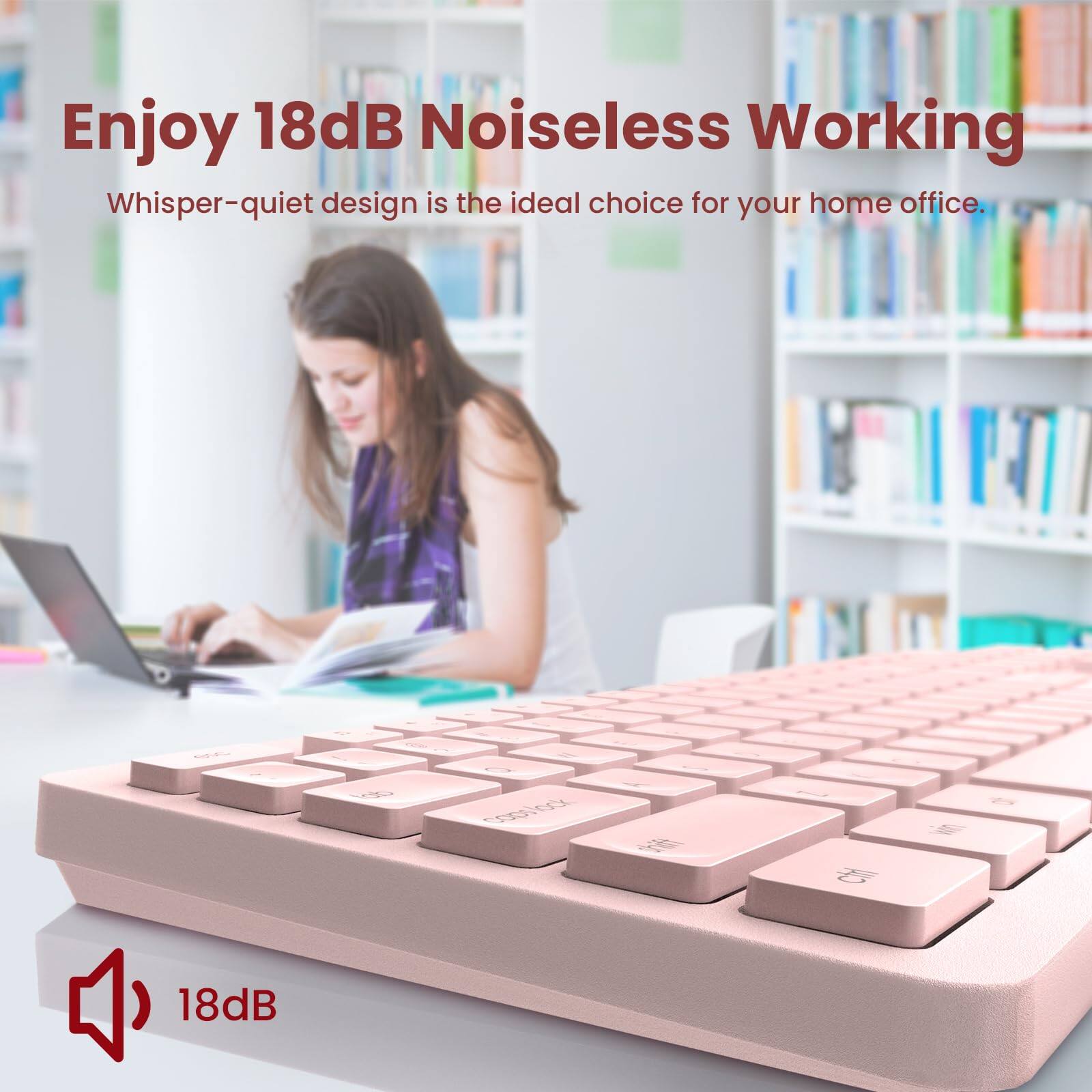 Enjoy 18dB Noiseless Working

Whisper-quiet design is the ideal choice for your home office.

18dB