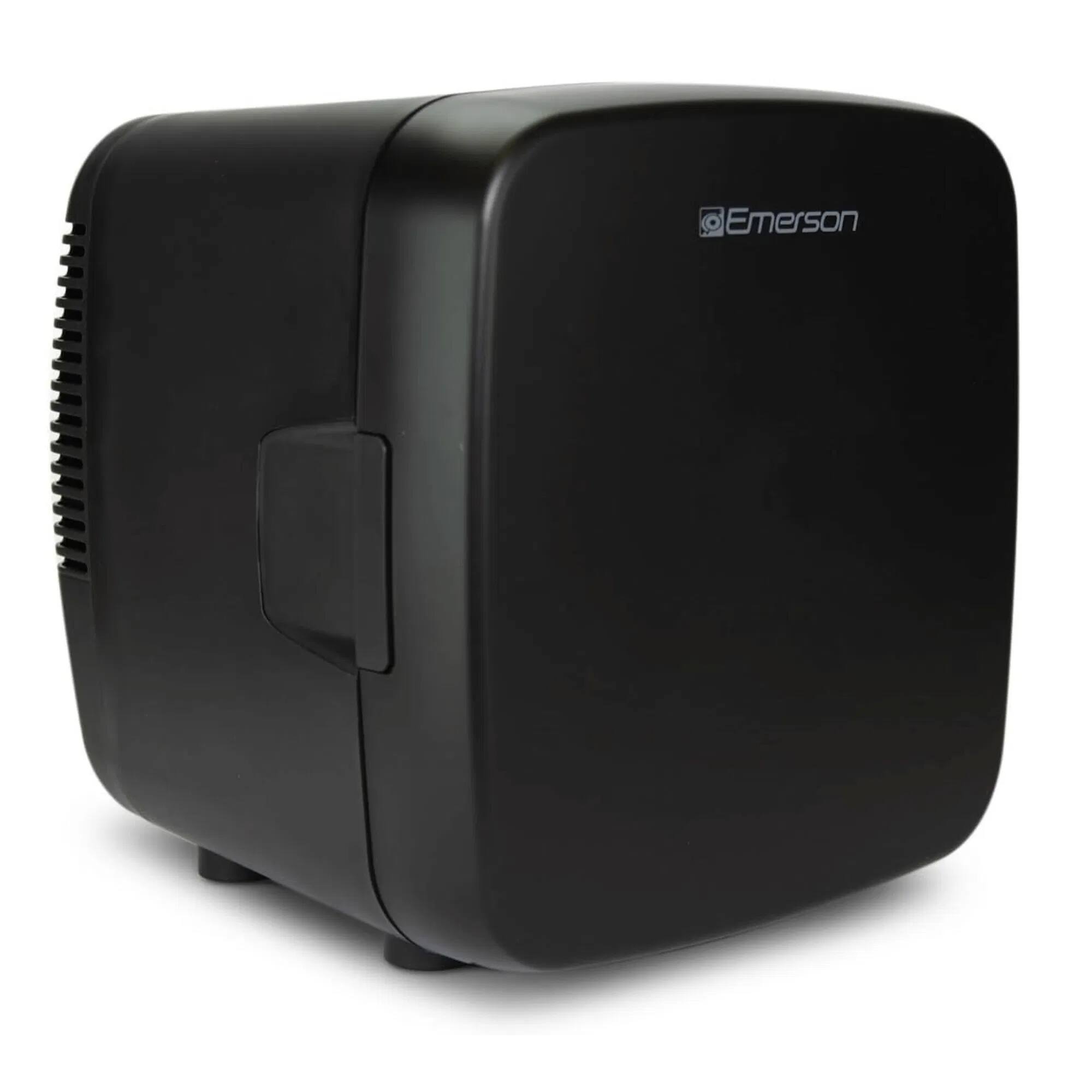 Back. Forest'nSky - Portable XL Mini Fridge Cooler & Warmer for Car, Travel, Office,Black - Black.