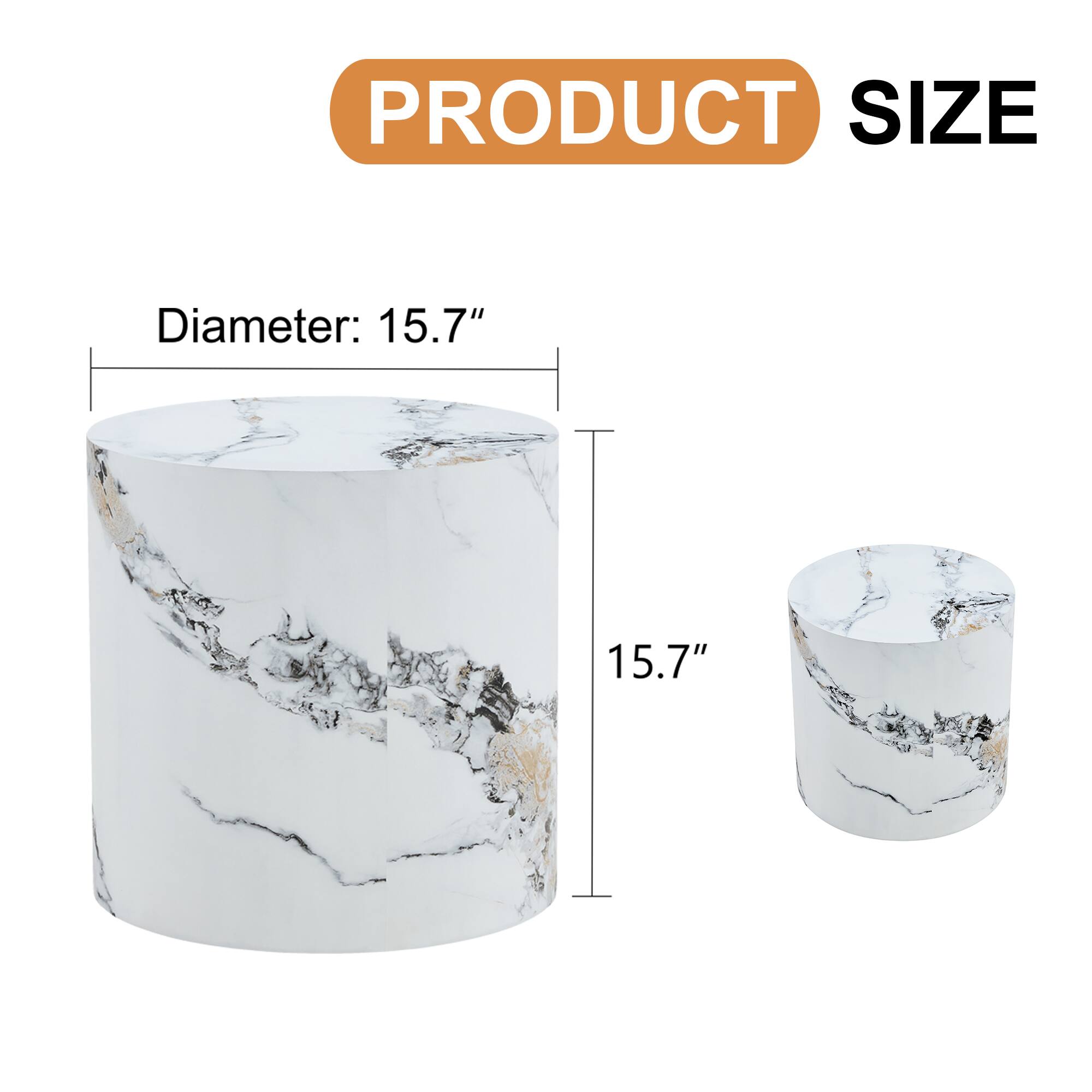 PRODUCT SIZE

Diameter: 15.7"

15.7"