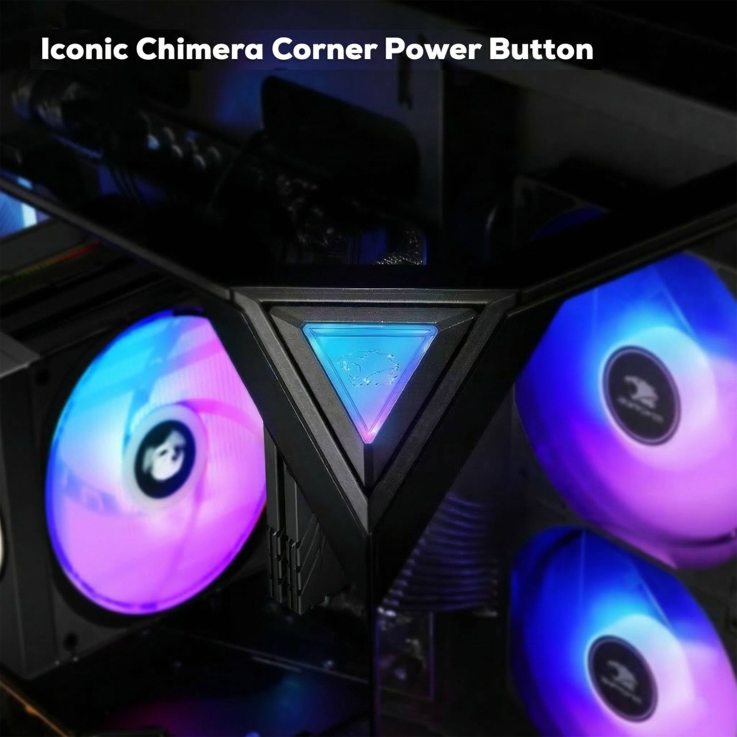 Iconic Chimera Corner Power Button
