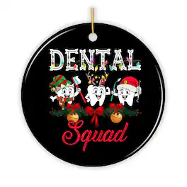 OrnamentallyYou - Dentist Christmas Ornament - Multi-colored