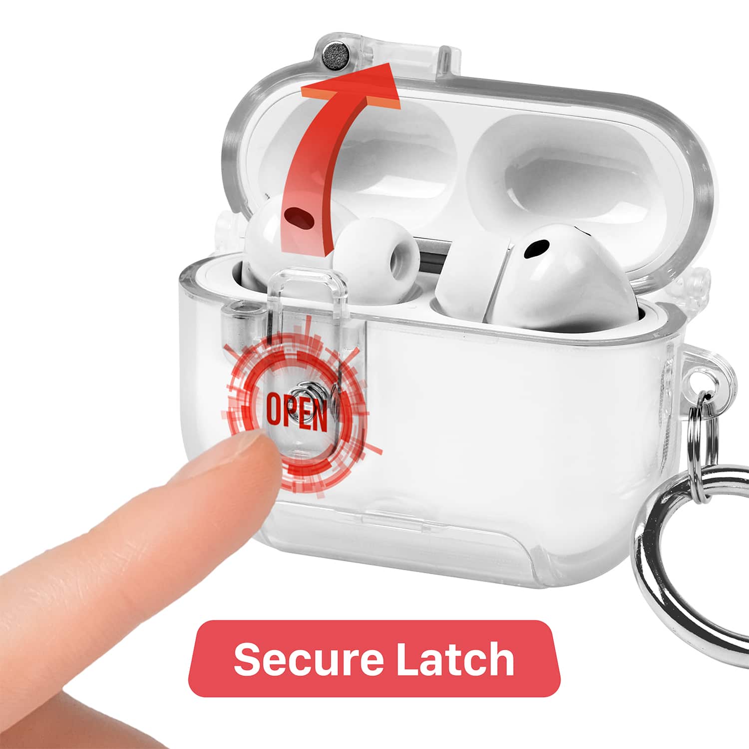 Vena For Apple AirPods Pro 3 Case TPU, with Auto Open Lock Cover
