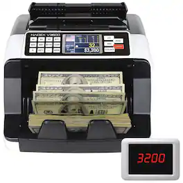V3600 Money Counter and Counterfeit Detector