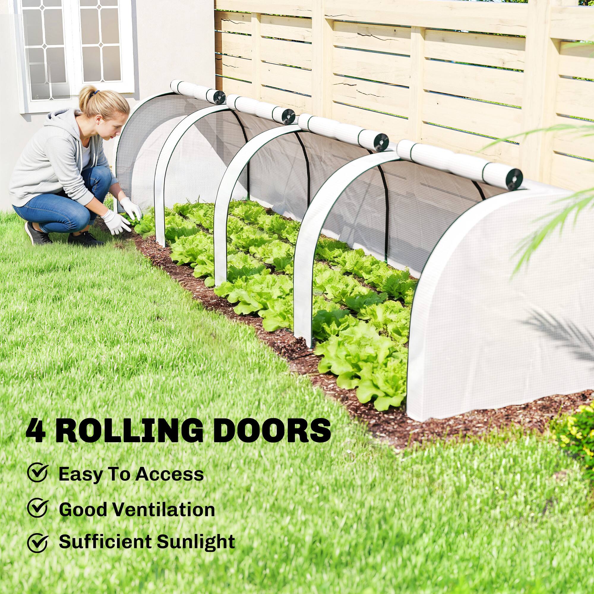 4 ROLLING DOORS

- Easy To Access
- Good Ventilation
- Sufficient Sunlight