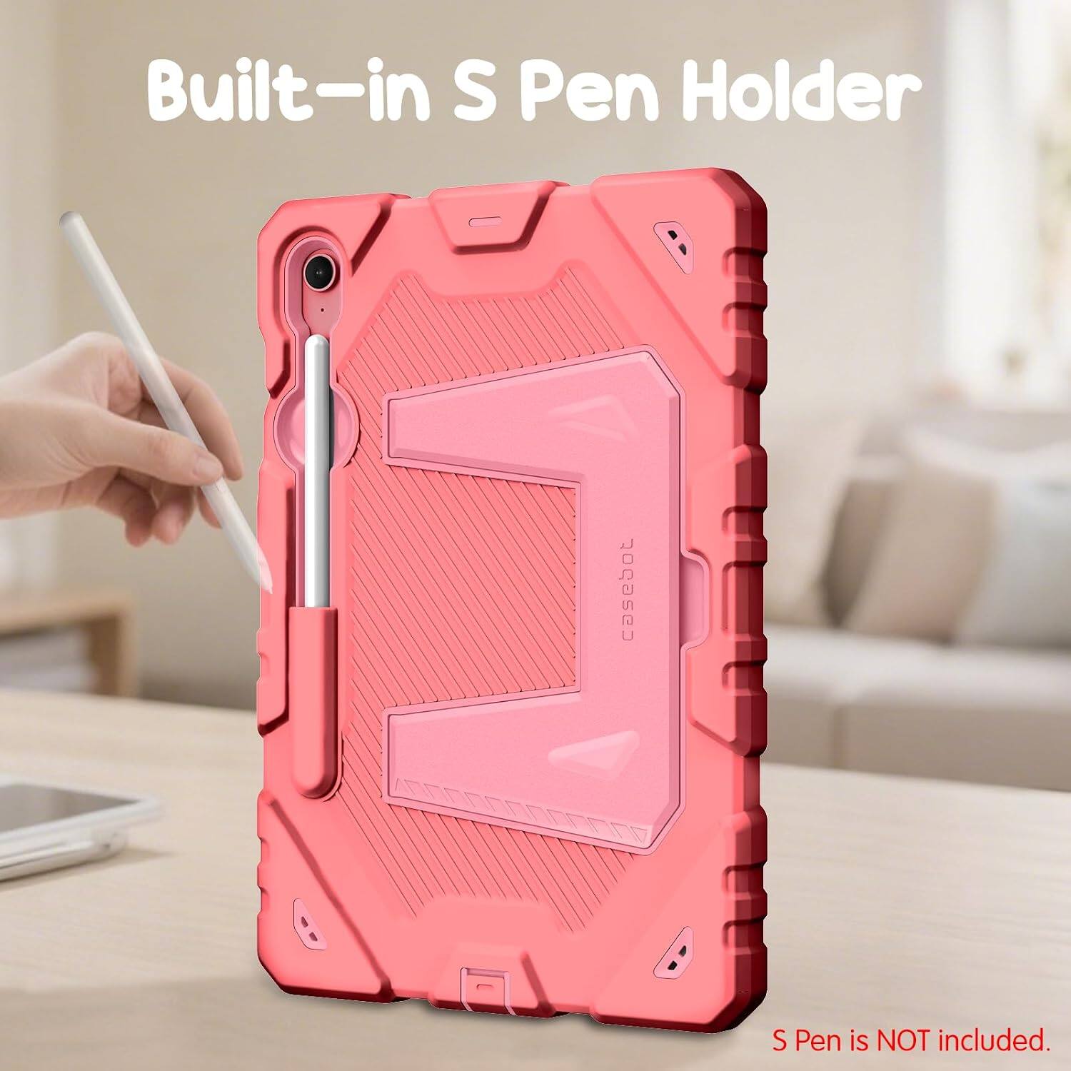 Built-in S Pen Holder

S Pen is NOT included.