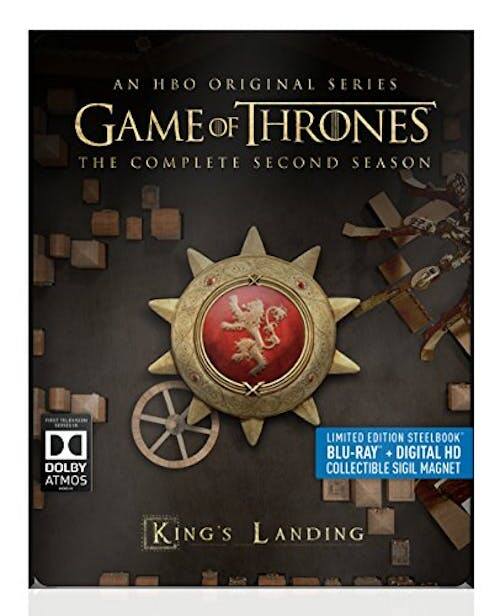 Front. Game of Thrones: The Complete Second Season (Blu-ray Steelbook) [Blu-ray].
